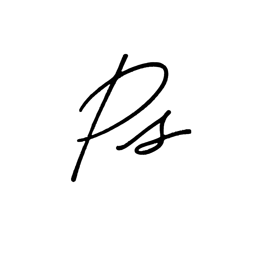 Phillip Sann's signature initials