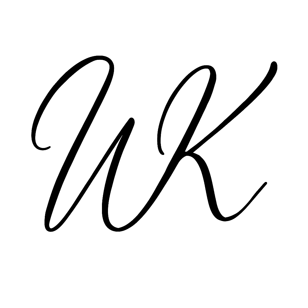 Walter Kim's signature initials